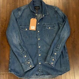 NWT Lucky Brand Denim Shirt